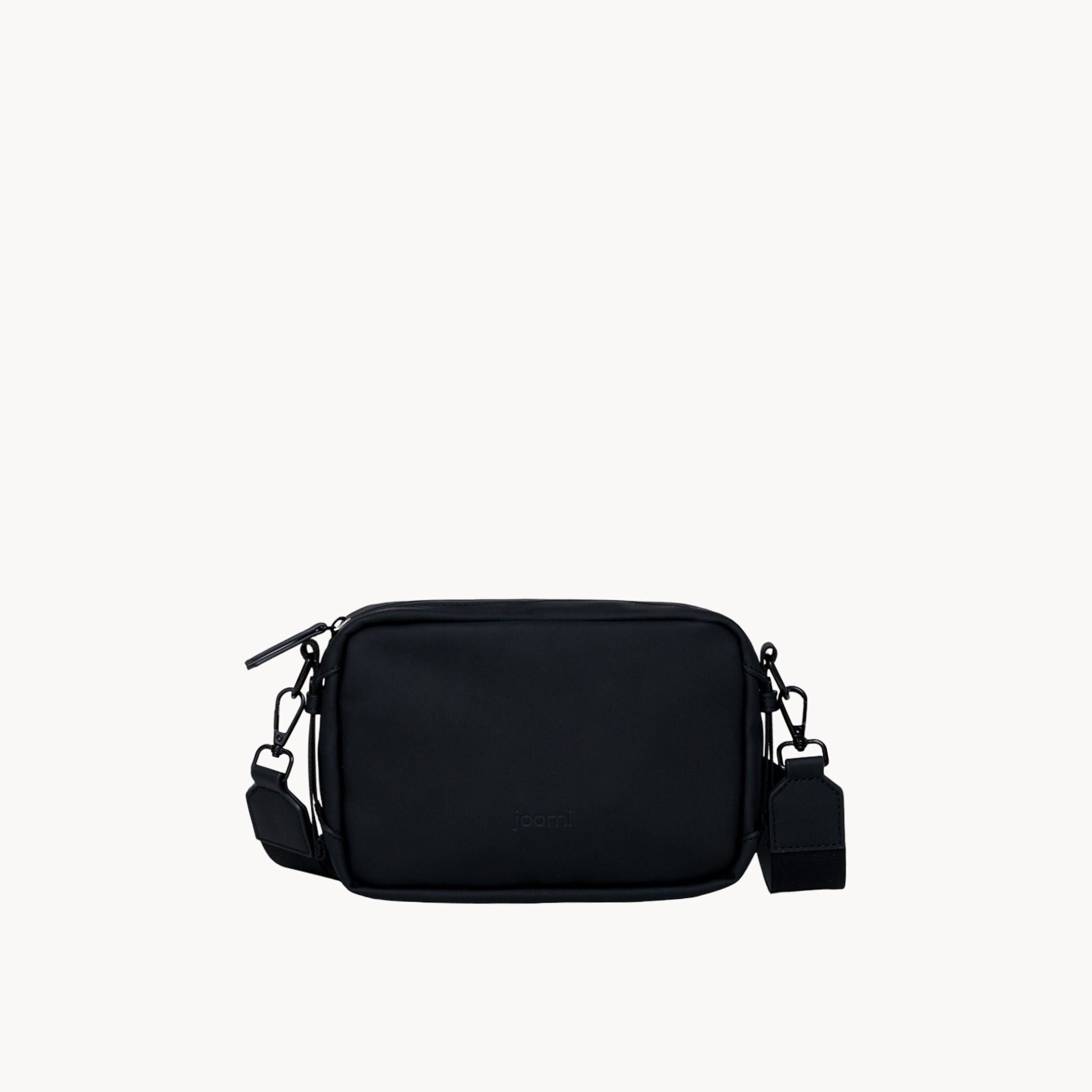 Borsa a tracolla unisex riciclata - Nera