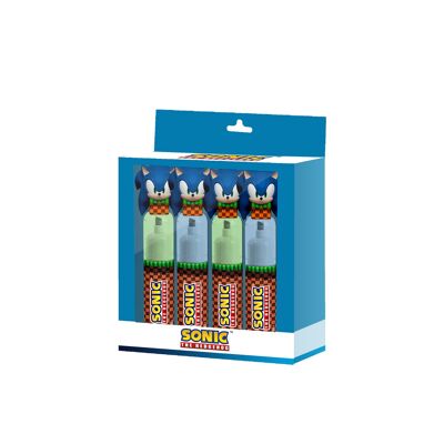 Sonic The Hedgehog - SEGA Mix-Pack 4 Marcadores, Multicolor