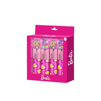 Barbie Mix-Pack 4 pennarelli, rosa