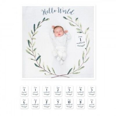 Lulujo Baby's First Year - Hello World