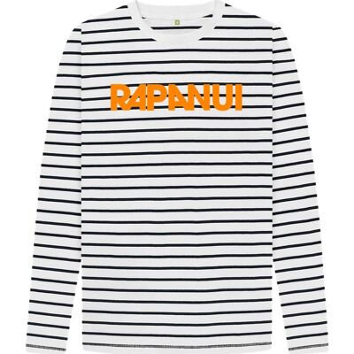 Camiseta de manga larga a rayas Rapanui para niños