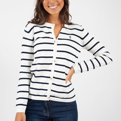 Sailor knit jacket