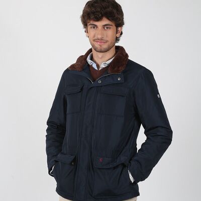 Parka husky blu scuro