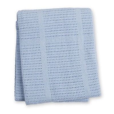 Lulujo Cellular Blanket - Blue