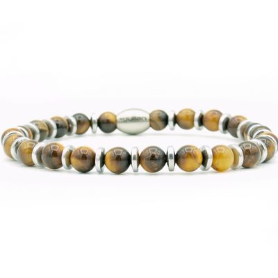 bracciale Enam dua occhio di tigre (argento o oro)