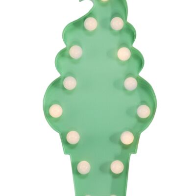 Ice cream cone M pastel green