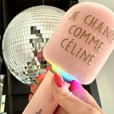 Karaoke Microphone I sing like Celine