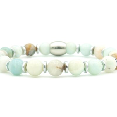 bracciale Nane dua amazzonite (argento o oro)