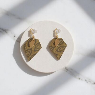 Pendientes Alix - Joyería vegana - Moda ética