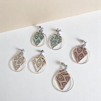 Pendientes Kylie Plant - Joyería natural y vegana - Mujer