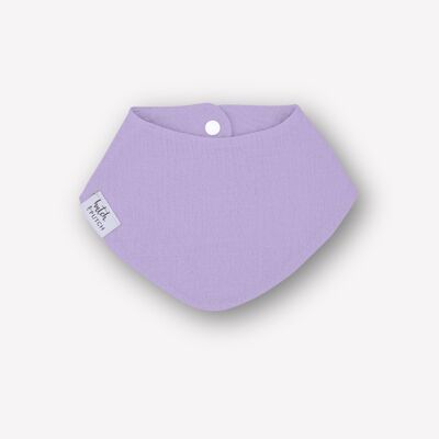 Muslin bib • Lavender