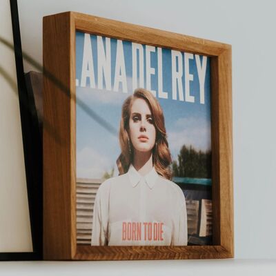Cornice da parete per album in vinile, espositore per LP indipendente o da parete per copertine di dischi da 12 pollici