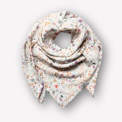 Muslin scarf for children • Wildflowers Edition