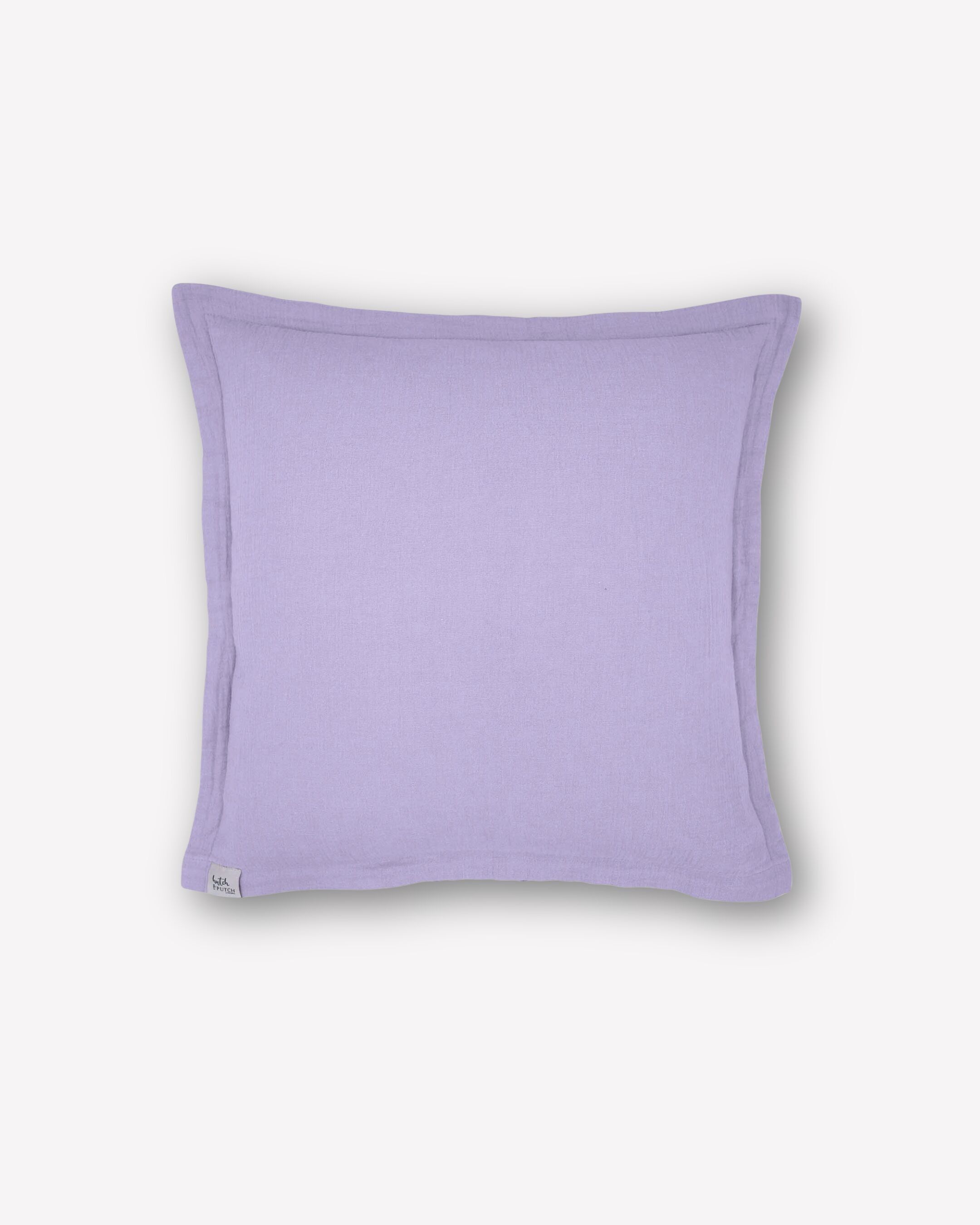 Musselin-Sofakissenbezug "Adela" • Lavendel