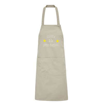Grembiule da cucina Father-Perfection - Ricamato - Uomo