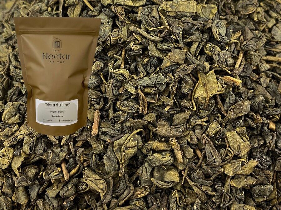 Tè verde - Gunpowder - Bustina sfusa da 100 g