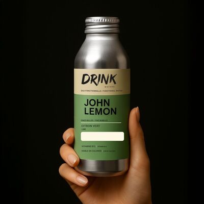 Drink Waters John Lemon - 470ml - Bouteille Aluminium
