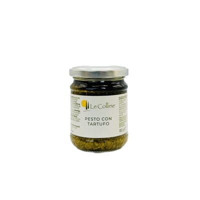 Trüffelpesto/Basilikumpesto mit Trüffeln | 180g