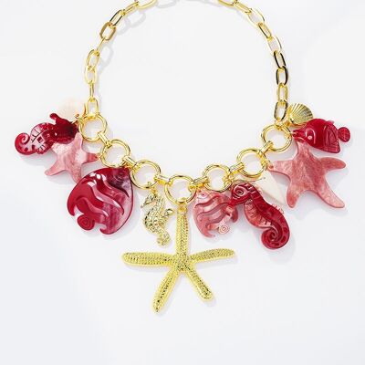 Collana in resina 2WY03