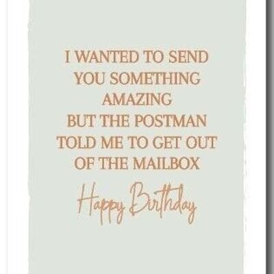 Greeting Card Birthday Funny