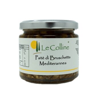 Pâté de Bruschetta Méditerranée/Mélange de Légumes 180g 1