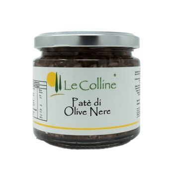 Pâté aux olives noires 180g 1