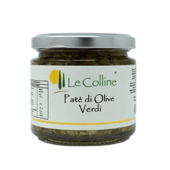 Pâté aux olives vertes 180g 1