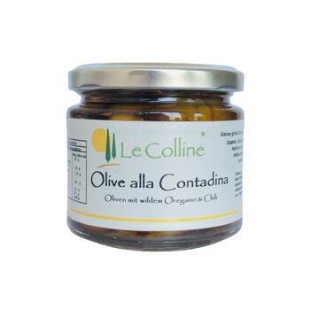 Olives à l'origan sauvage & piment/'Olive alla Contadina 1