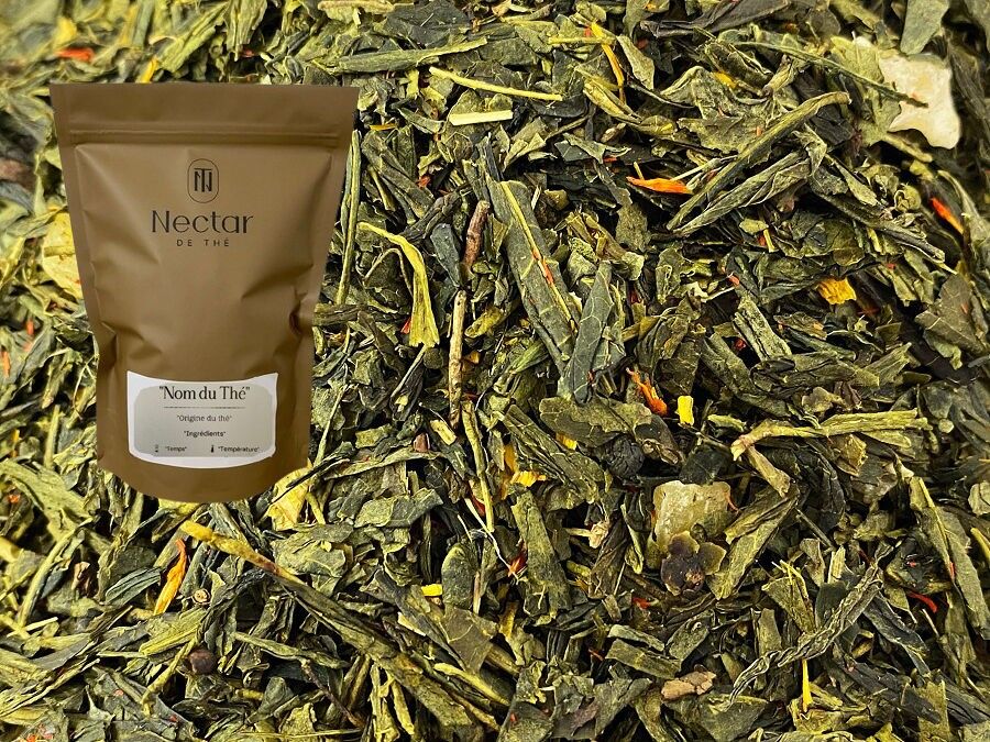 Tè verde - Spedizione tropicale - Bustina sfusa da 100 g