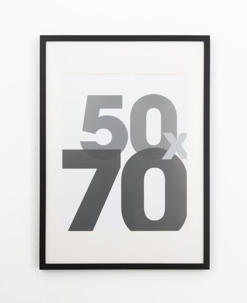 Black Frame - 50x70