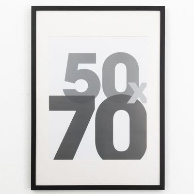 Black Frame - 50x70
