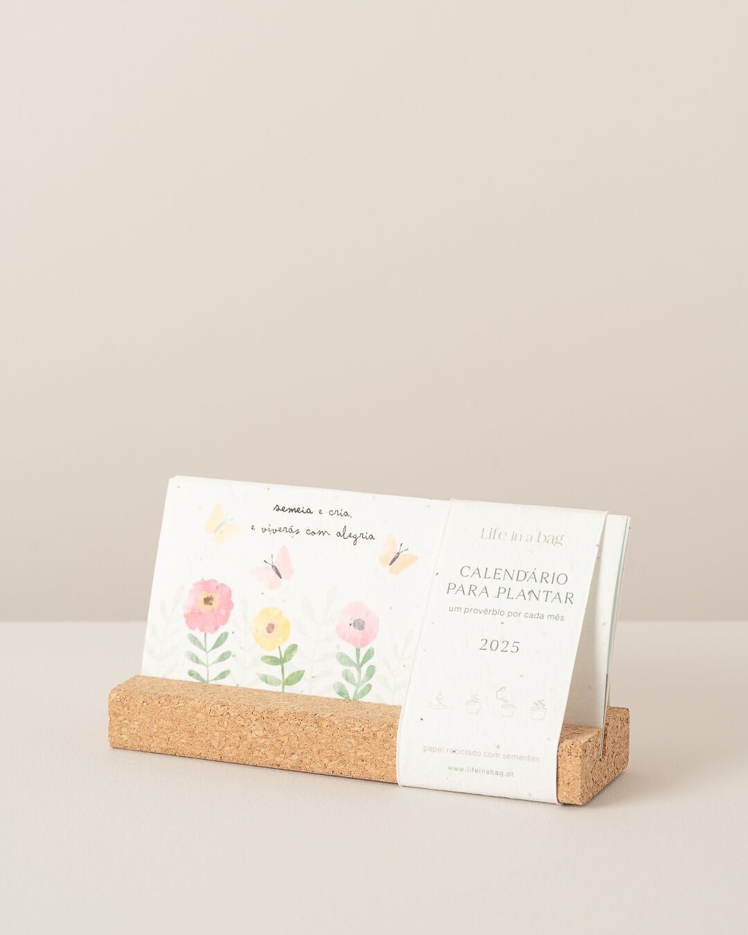 Pflanzbarer Kalender 2026 Sprichwörter