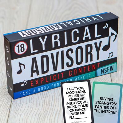 Lyrical Advisory - The NSFW Music Party Game