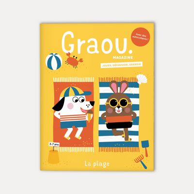Magazine Graou 3 - 7 ans, N° La plage