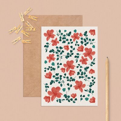 Blooming • Fleurs de Mai • Carte postale A6