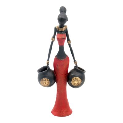 Bronce Mohamadi Dermé 30 cm rojo n°6