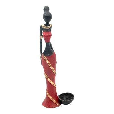 Bronce Mohamadi Dermé 30 cm rojo n°5