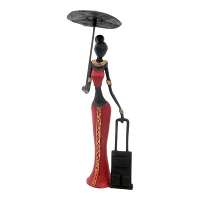 Bronce Mohamadi Dermé 30 cm rojo n°7