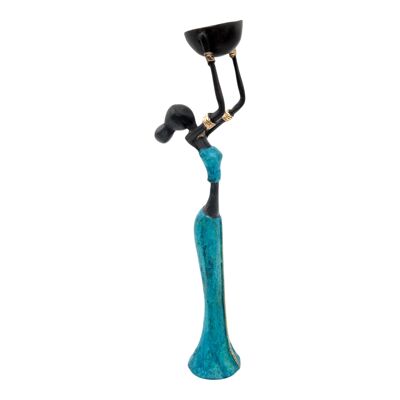 Bronze Mohamadi Dermé 30 cm blue n°6