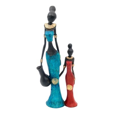 Bronzo Mohamadi Dermé 30 cm blu n°7
