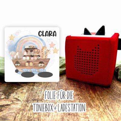 L'Arca di Noè | Adesivo personalizzato per la Toniebox