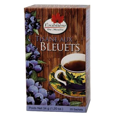 Tisane aux bleuets - érablière du moulin