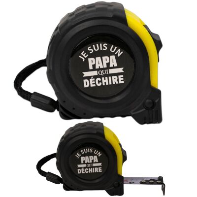 Mètre ruban - Papa qui déchire