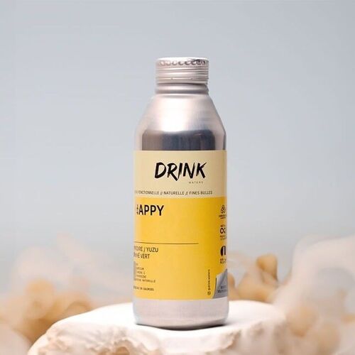 Drink Waters Happy - 470ml - Bouteille Aluminium