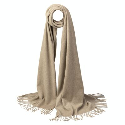 Stola Callan Solid Fawn Cashmere