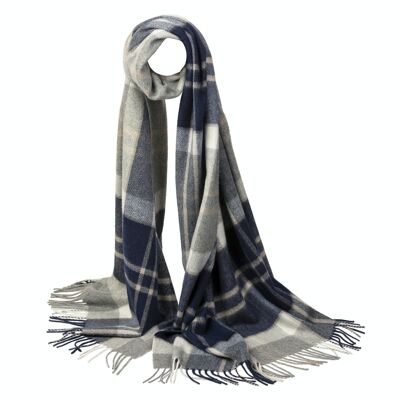 Stola in cashmere Callan Silver Bannockbane