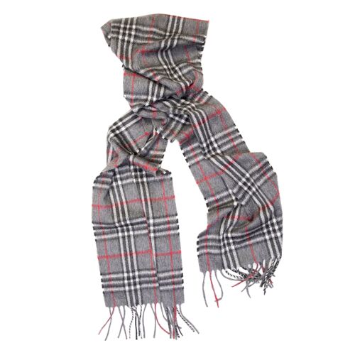 Oban Dark Grey Thomson Cashmere Scarf