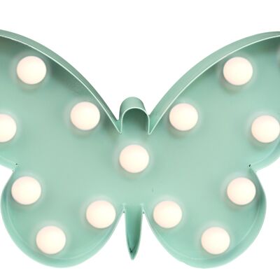 Butterfly S vert pastel