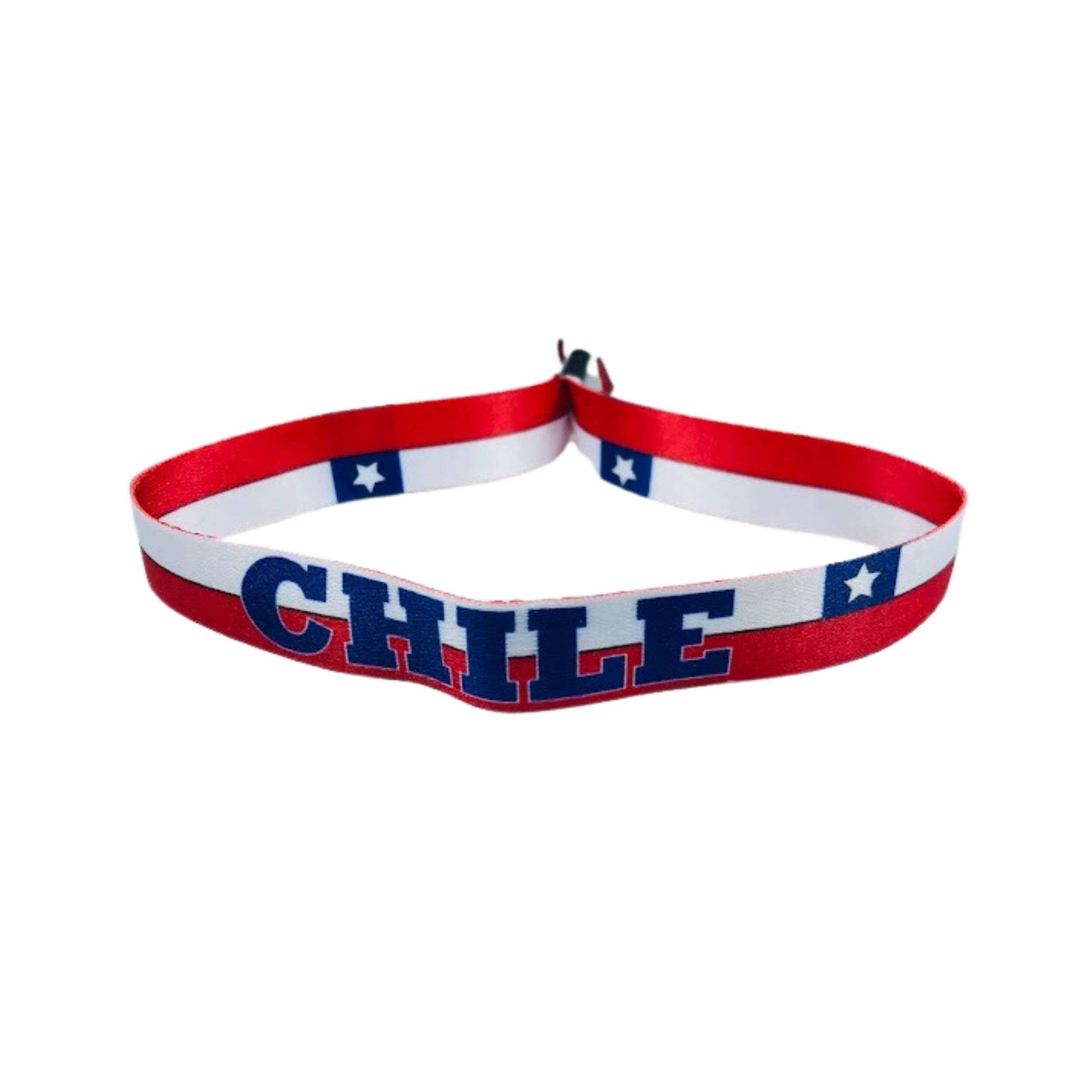 Pulsera - Bandera de Chile - P1062