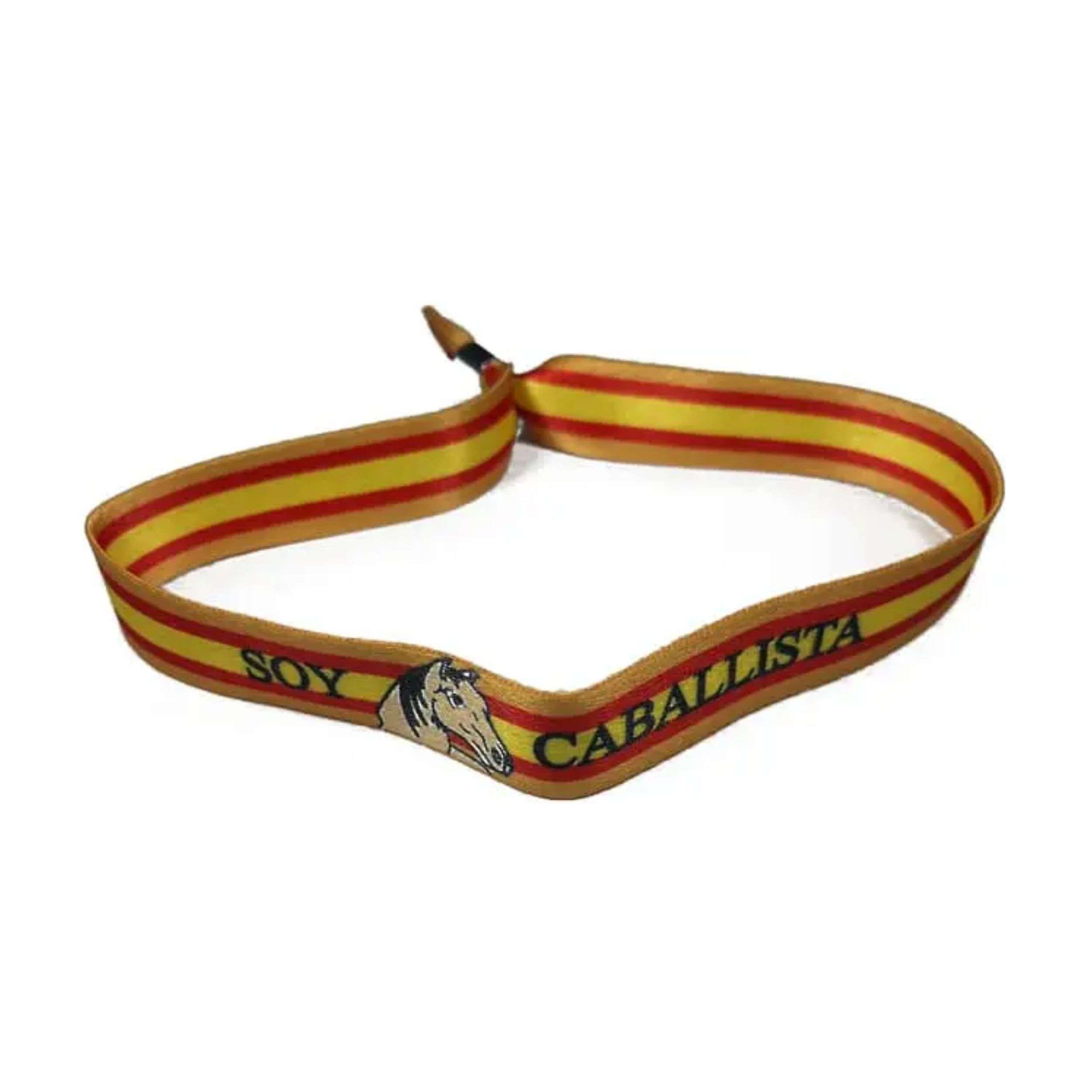 Pulsera – Soy Caballista - Bandera España - P124
